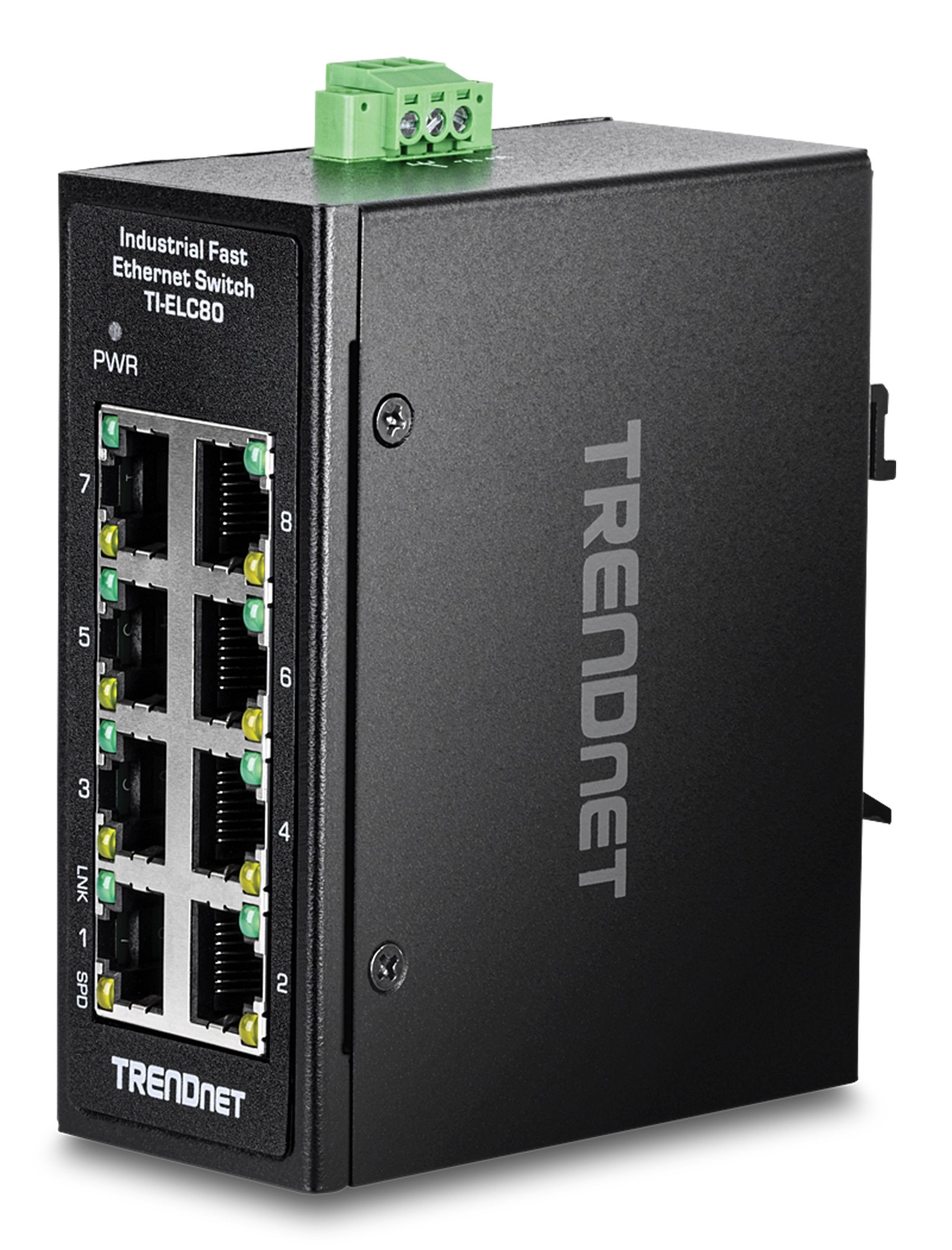 Trendnet TI-ELC80 network switch Unmanaged Fast Ethernet (10/100)