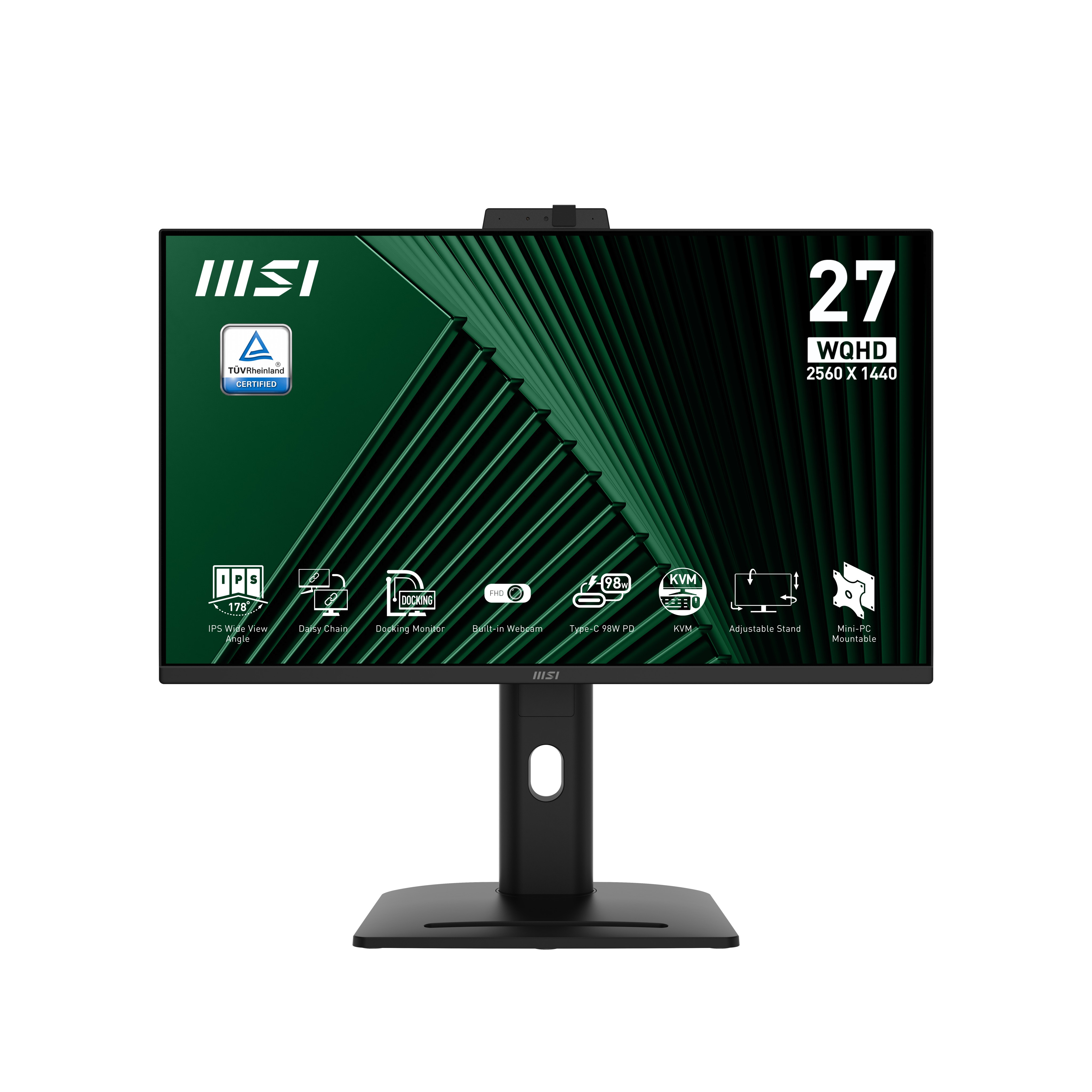 MSI PRO MP275QPDG pantalla para PC 68,6 cm (27") 2560 x 1440 Pixeles