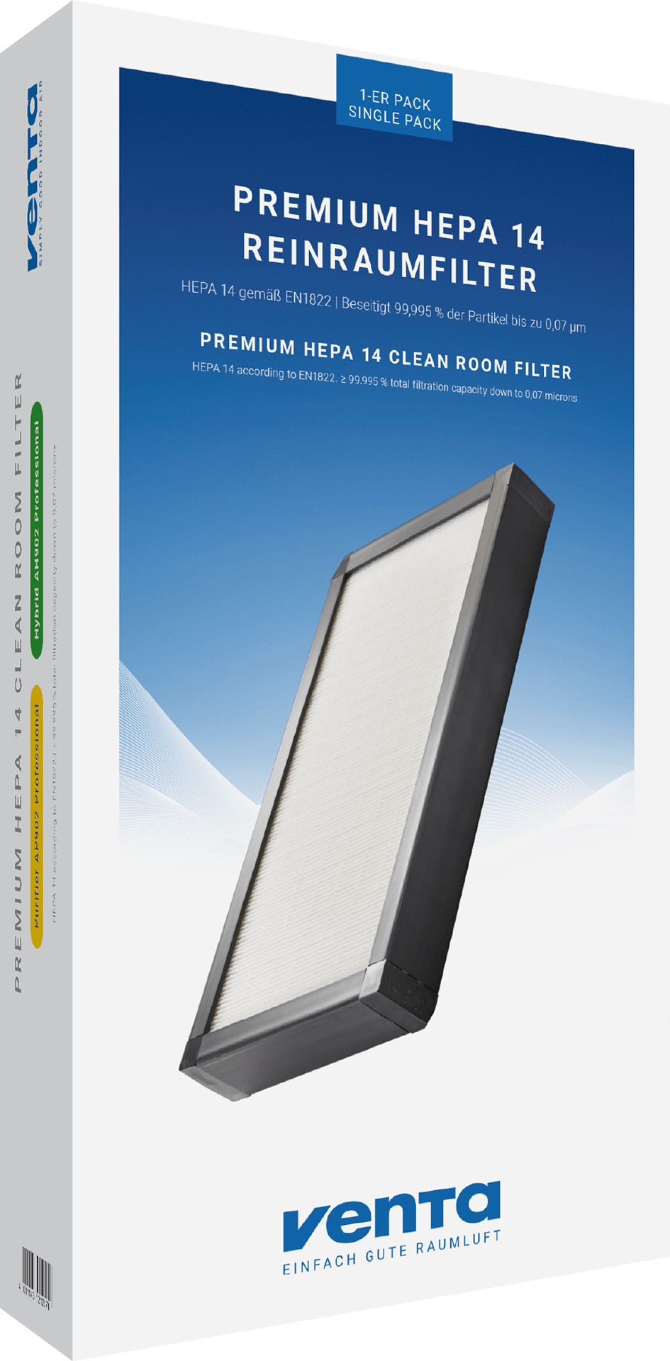 Venta PREMIUM HEPA 14 Air purifier filter - Venta PREMIUM HEPA 14,