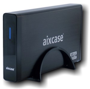 aixcase AIX-BL35SU3 HDD enclosure Black 3.5" - aixcase AIX-BL35SU3,