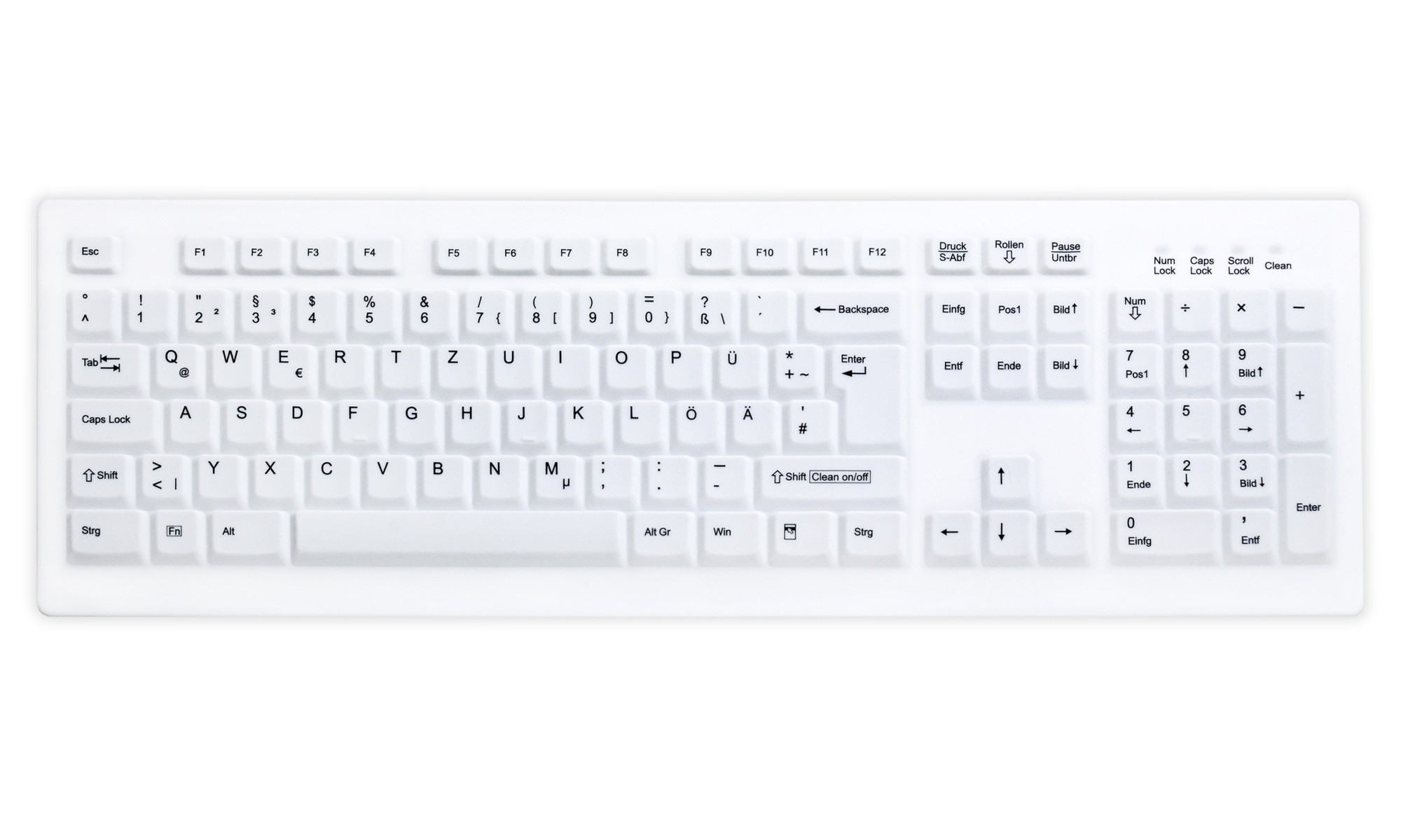 Contour ACTIVE KEY MTA AK-C8100 Wechselmembran DE-Layout wei
