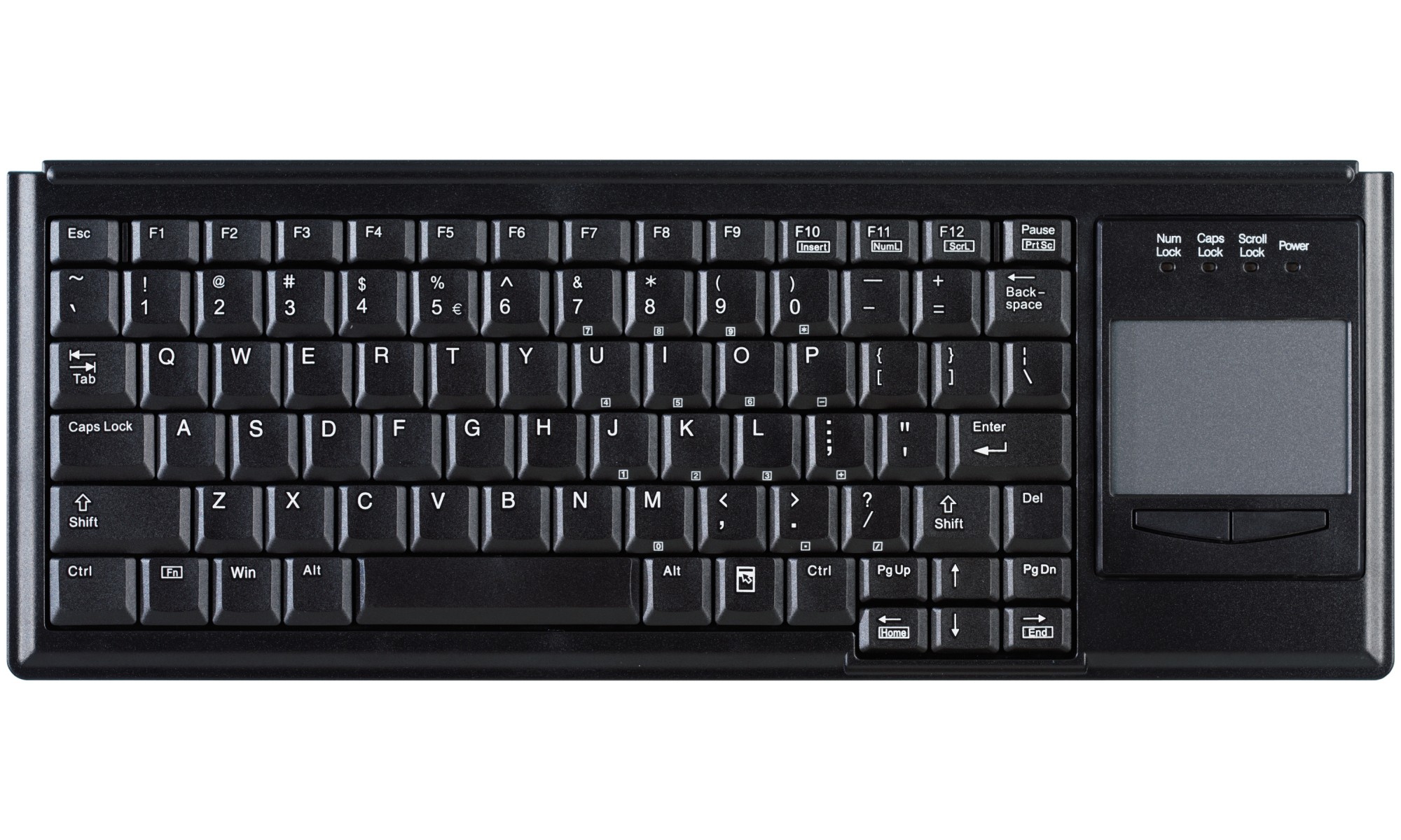 Cherry ACTIVE KEY Industry 4.0 Compact Ultraflat Keyboard