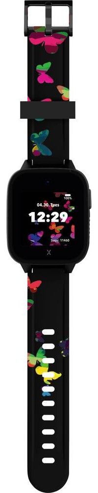 Xplora Black Butterfly Ersatzarmband Schwarz