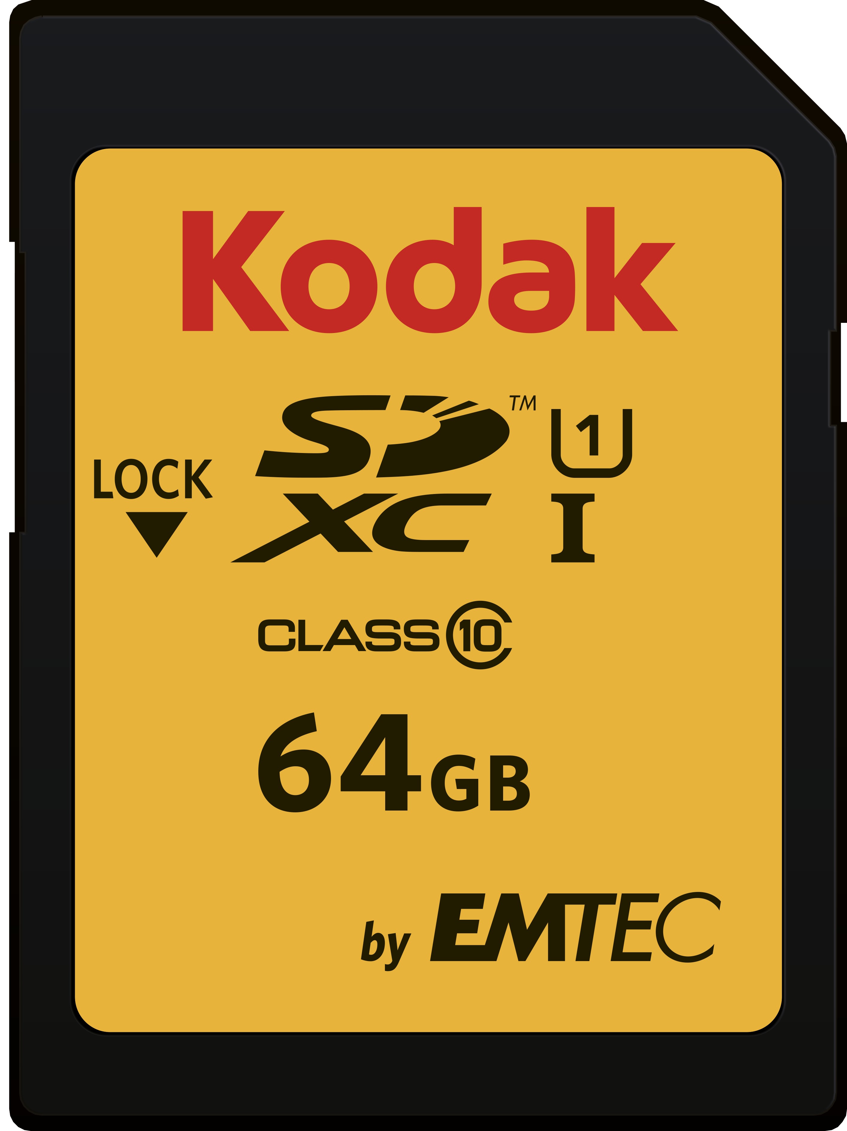 Emtec EKMSD64GXC10K memory card 64 GB SDXC UHS-I Class 10 - Emtec
