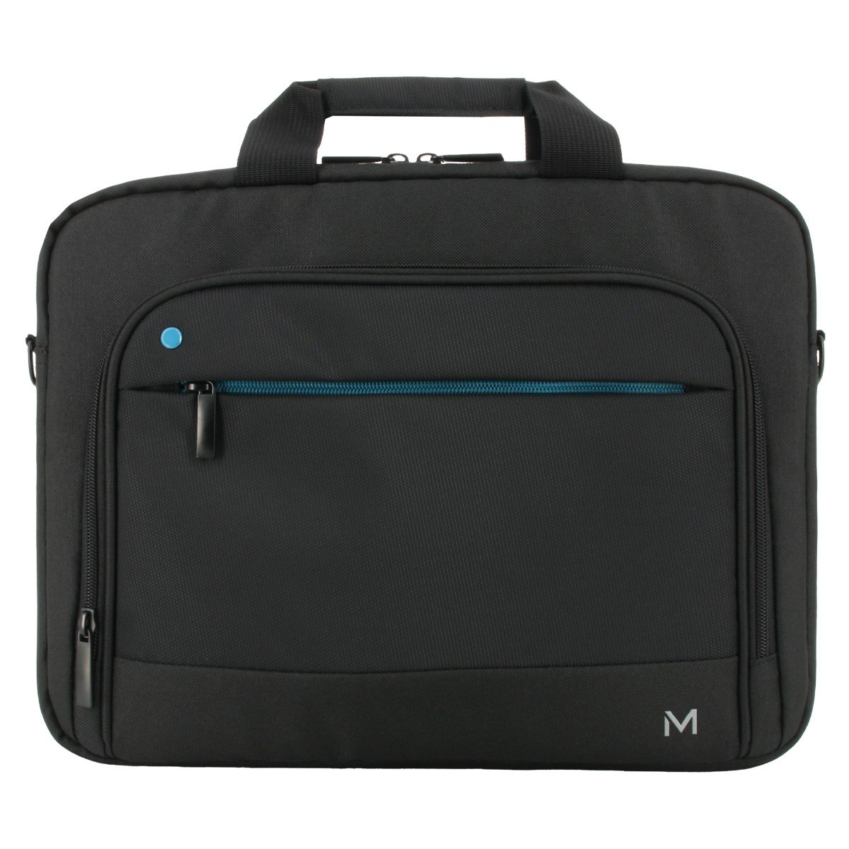 Mobilis TheOne Briefcase Toploading Blue zip 14-16" black