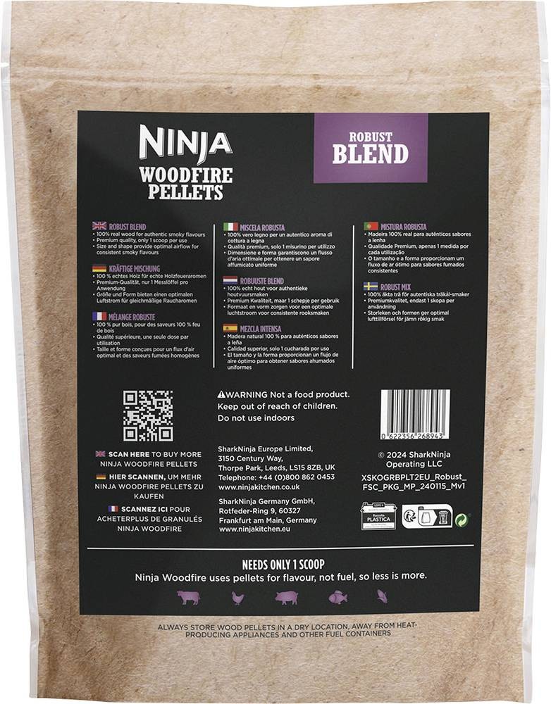 Ninja XSKOGRBPLT2EU outdoor barbecue/grill accessory Pellets - Ninja