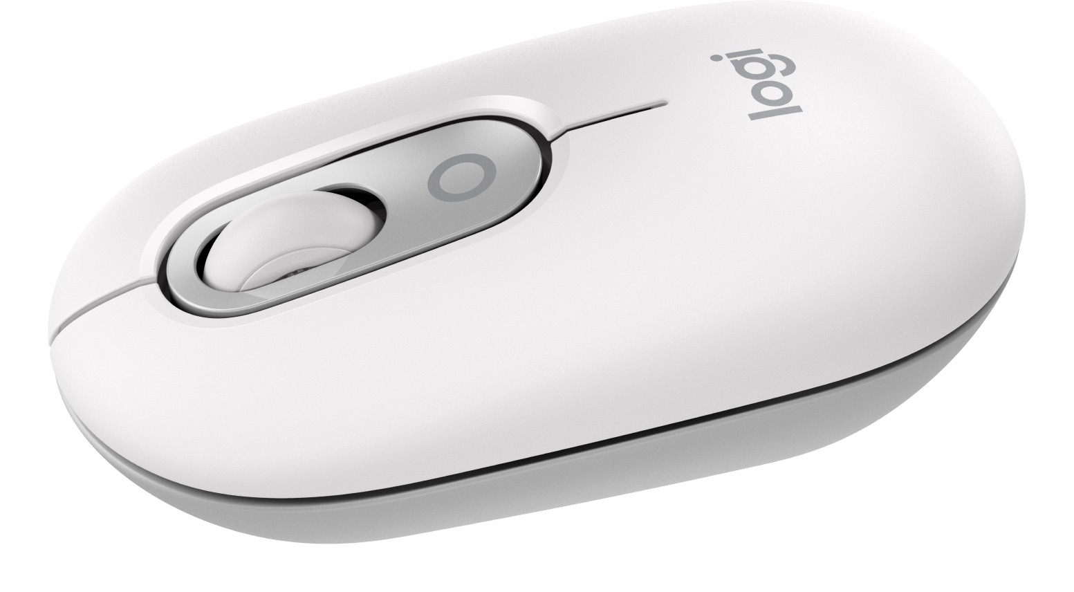 Logitech POP Maus Bluetooth Optisch Weiß 4 Tasten 4000 dpi Easy