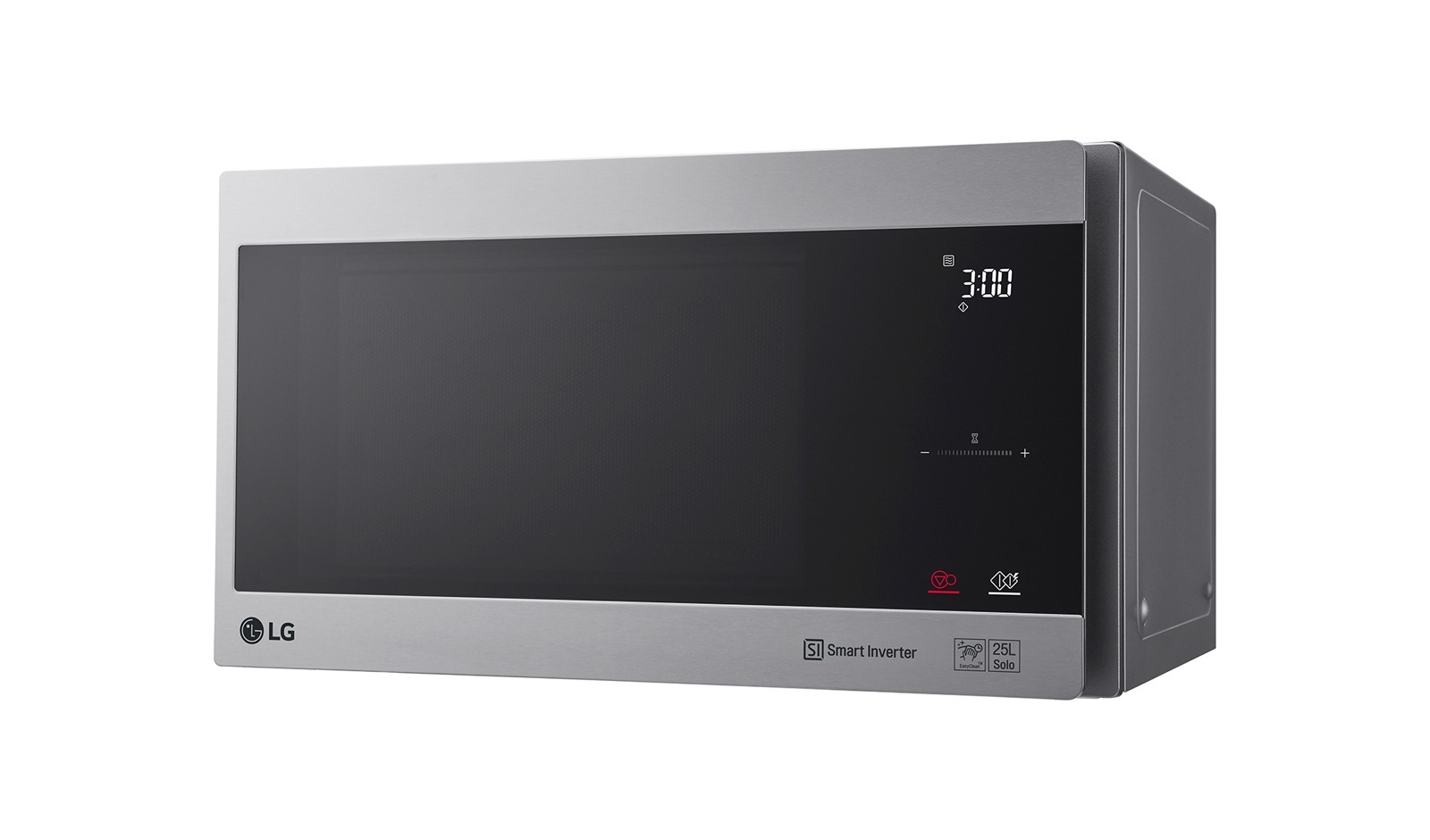 LG MS2595CIS microwave Silver, Stainless steel Solo microwave