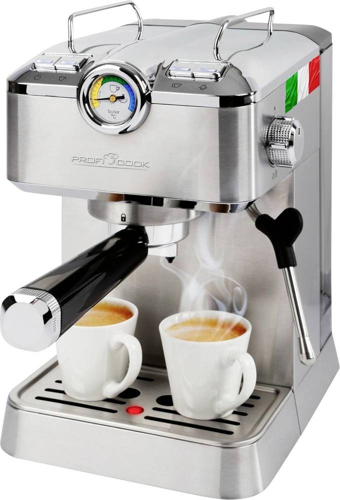 Profi Cook PC-ES/KA 1267 INOX Espressomaschine Edelstahl mit