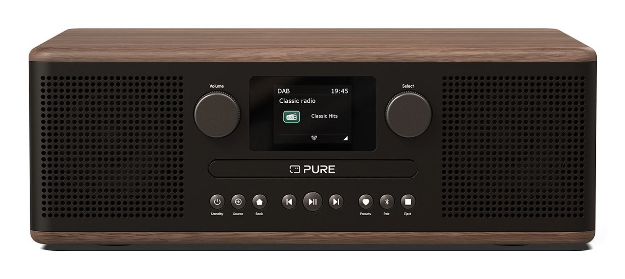 Pure Classic C-D6 Portable Digital Black, Walnut - Pure Classic C-D6,