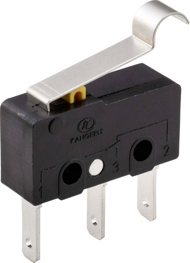 TRU COMPONENTS TC-9122124 Mikroschalter 250 V/AC 5A 1 x Ein/(Ein)