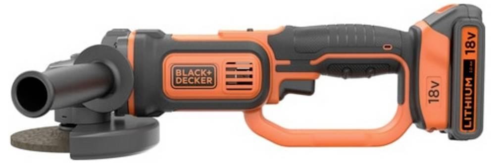Black & Decker BCG720M1-QW Akku-Winkelschleifer 125mm incl.