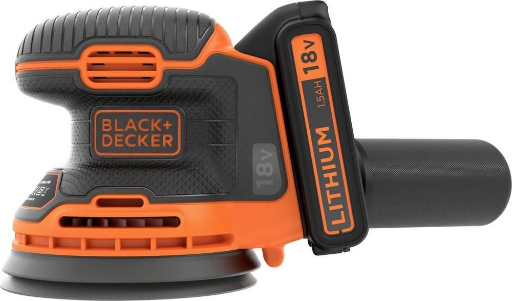 noir & Decker BDCROS18-QW Akku-Exzenterschleifer incl. batterie
