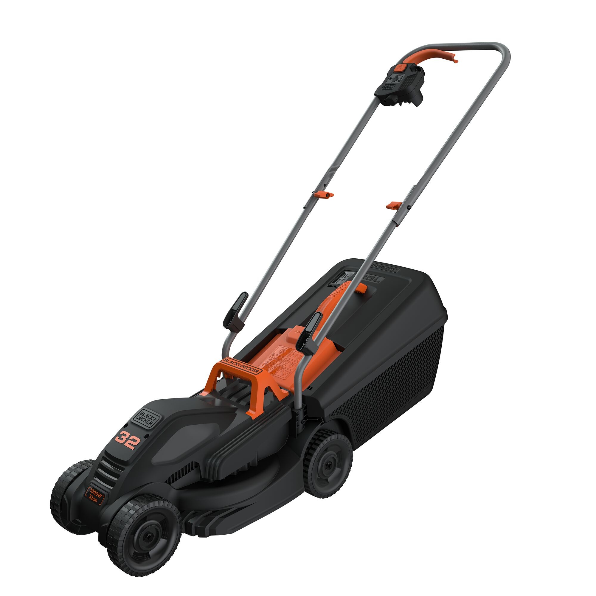 Black & Decker BEMW351-QS tondeuse à gazon Marcher derrière un