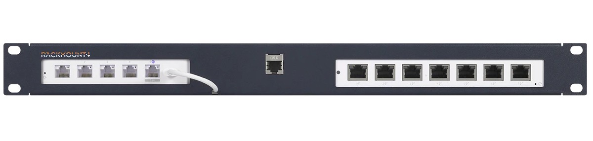 Bande Rack Color Sotel | Rackmount.IT RM-UB-T7 accessoire de racks Bande passante pare feu