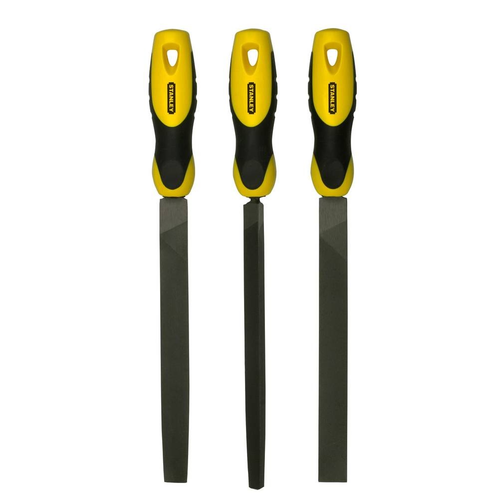 STANLEY 0-22-464 Feilen-Satz Hieb 2, 3-tlg 200mm 3St.