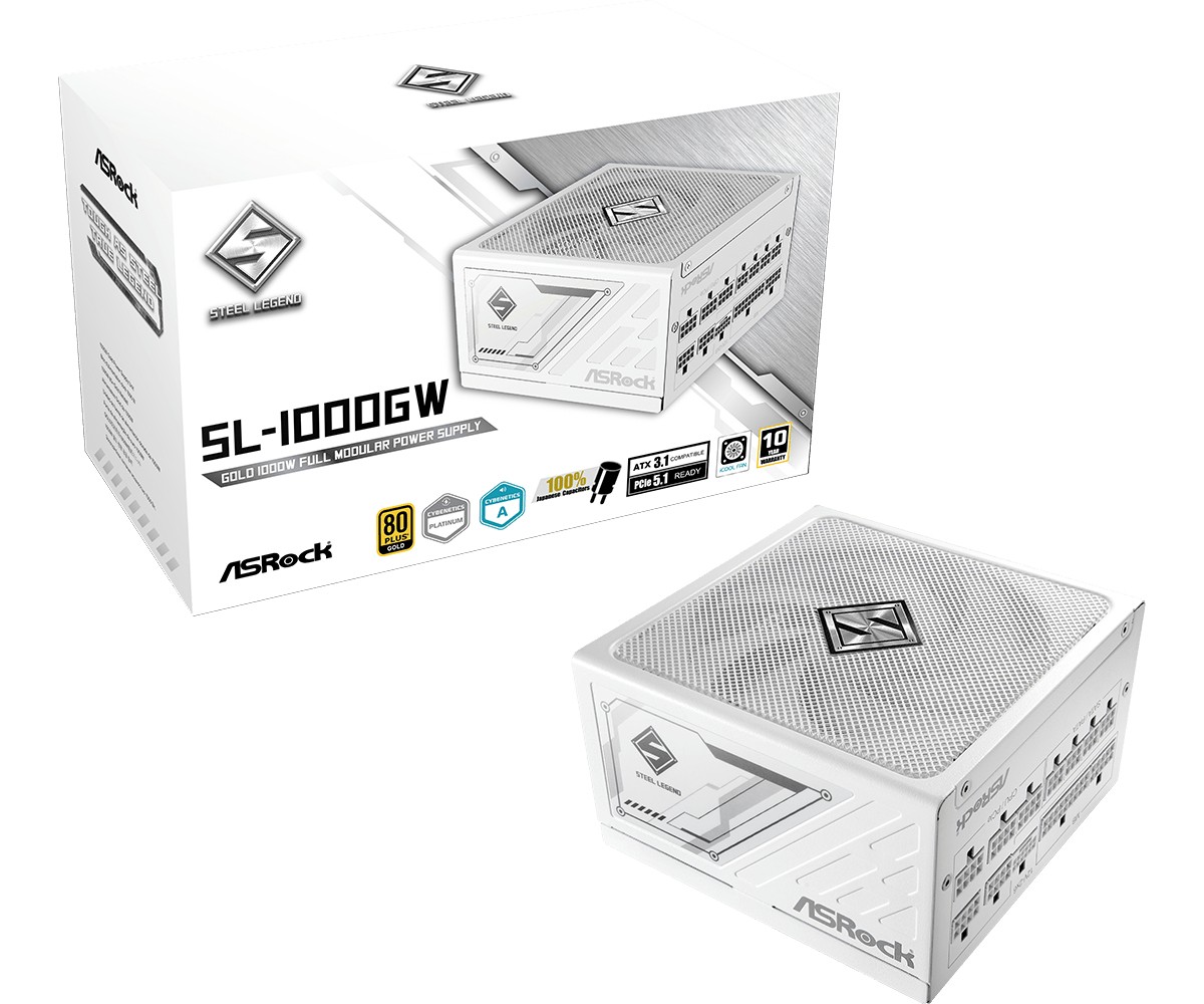 Asrock SL-1000GW Steel Legend power supply unit 1000 W 20+4 pin ATX
