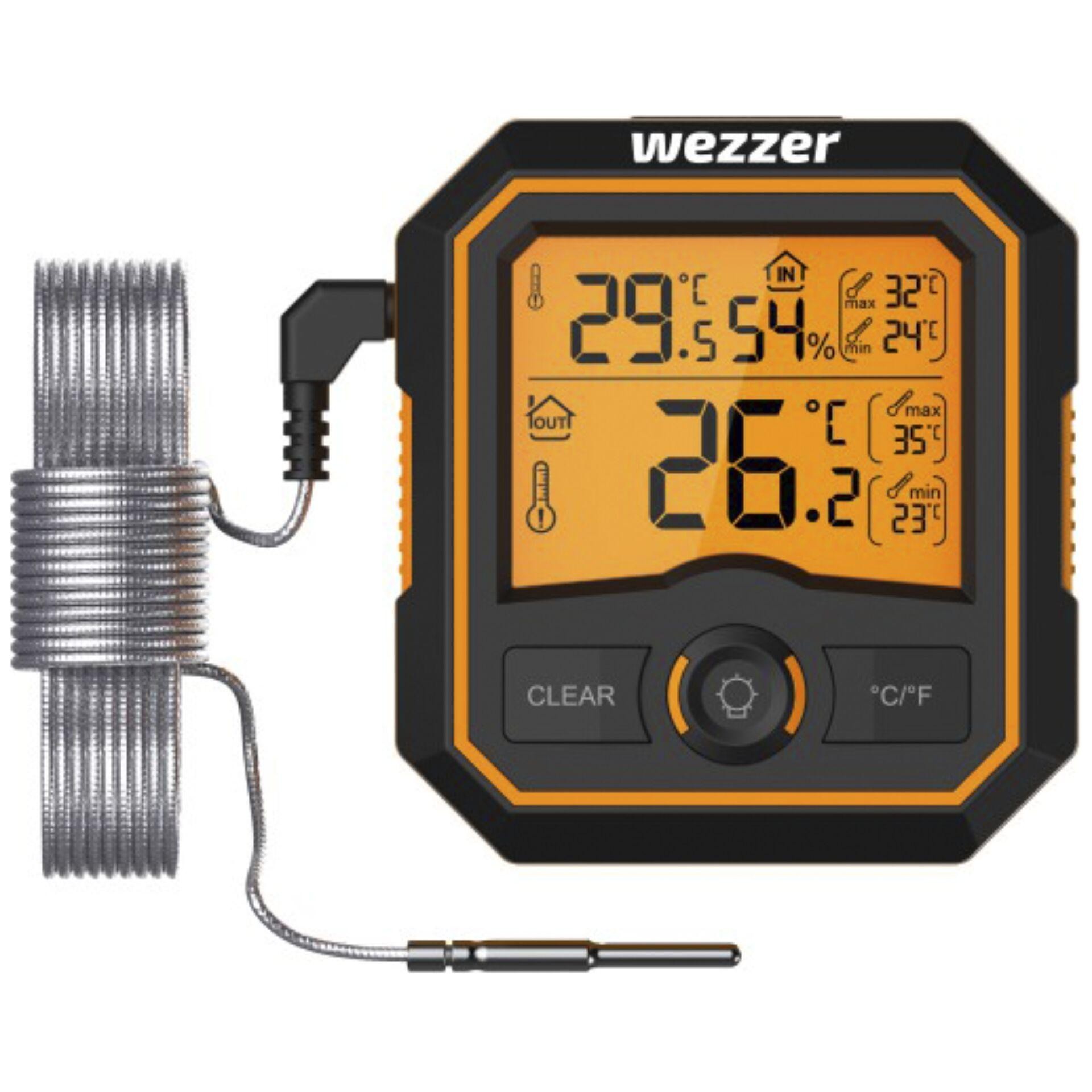 Levenhuk Weezer SN20 Electronic environment thermometer Indoor Black,