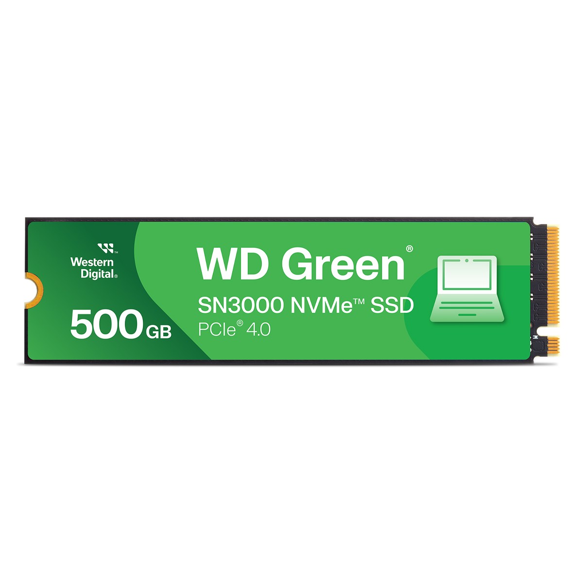 Western Digital Green WD SN3000 NVMe 500 Go M.2 PCI Express 4.0 QLC