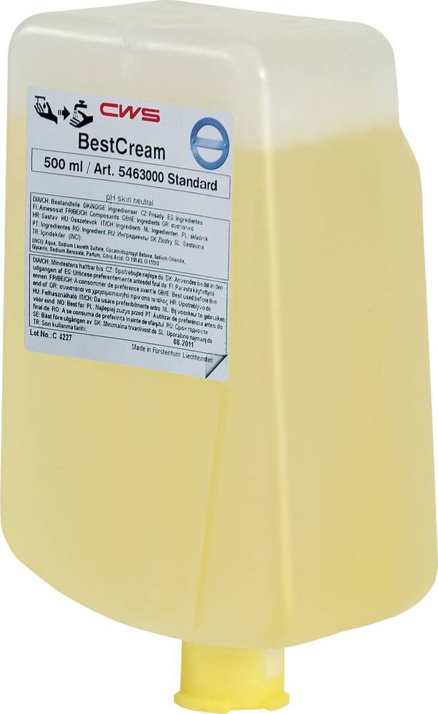 CWS 54897349 Seifencreme Best Cream Nachfüller VE 12 Flaschen à 05