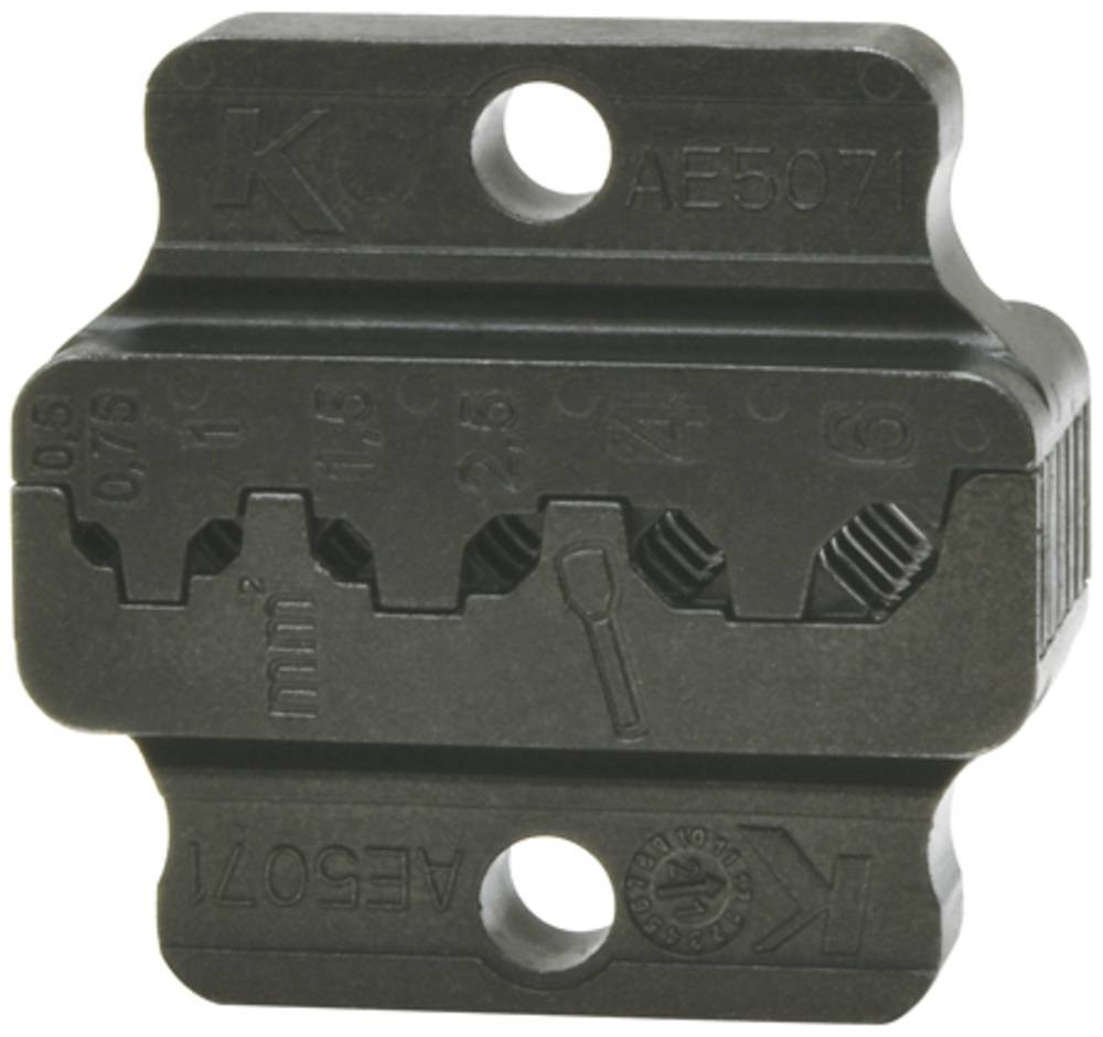 Klauke AE5071 AE5071 Presseinsatz Aderendhülsen 0.5 bis 6mm²