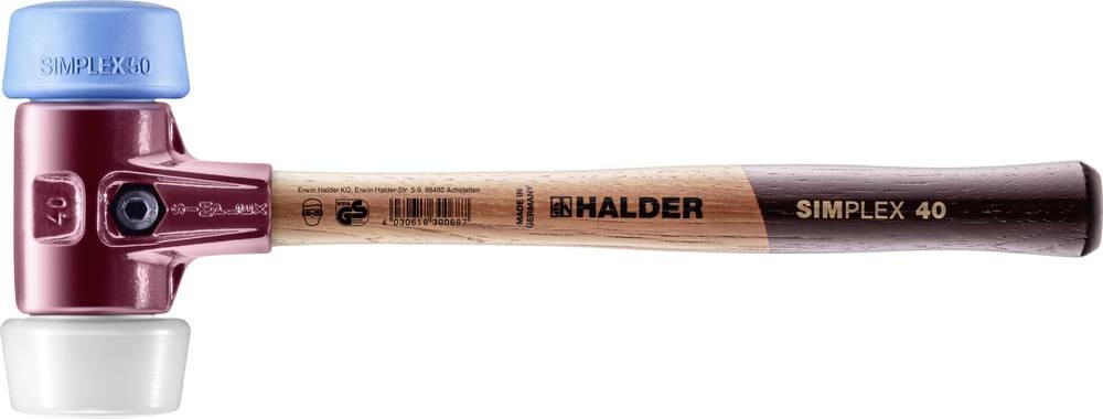 Halder SIMPLEX-Schonhammer 50 TPE-soft / Superplatik