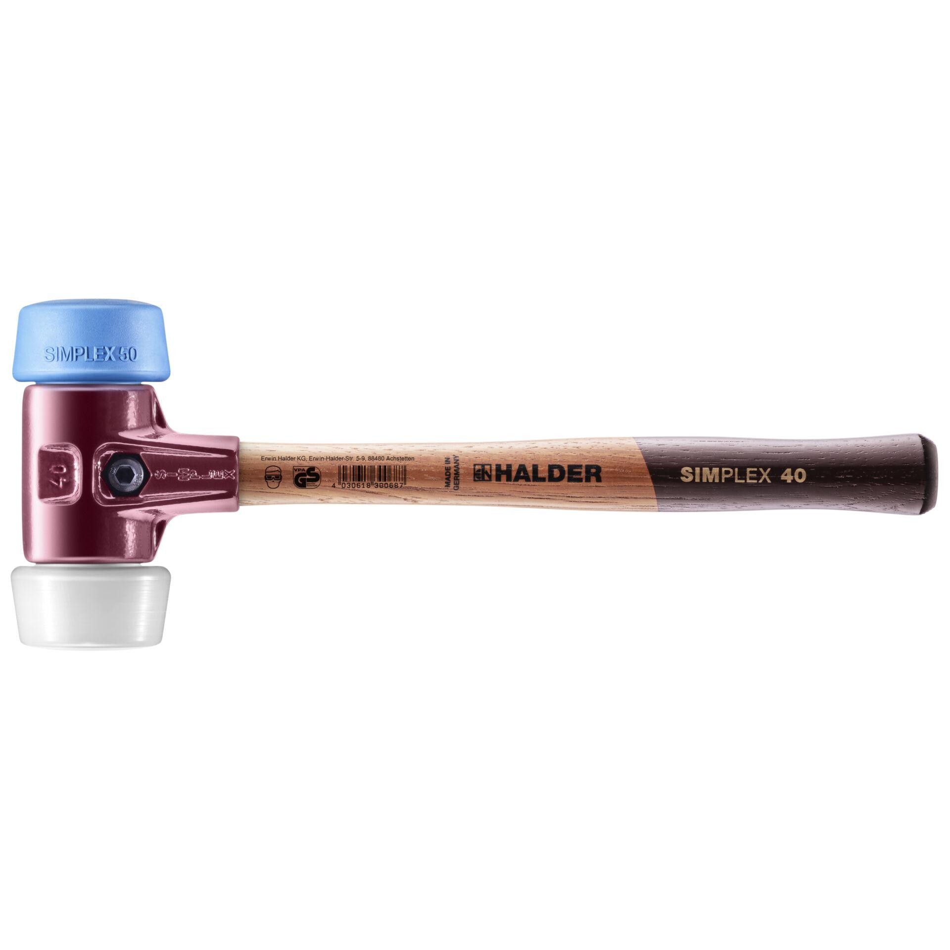 Halder SIMPLEX-Schonhammer 50 TPE-soft / Superplastik