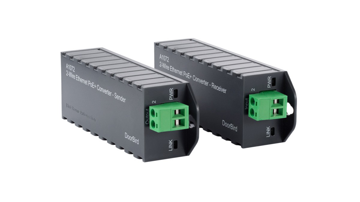 DoorBird A1072 PoE Konverter 2-Draht Ethernet