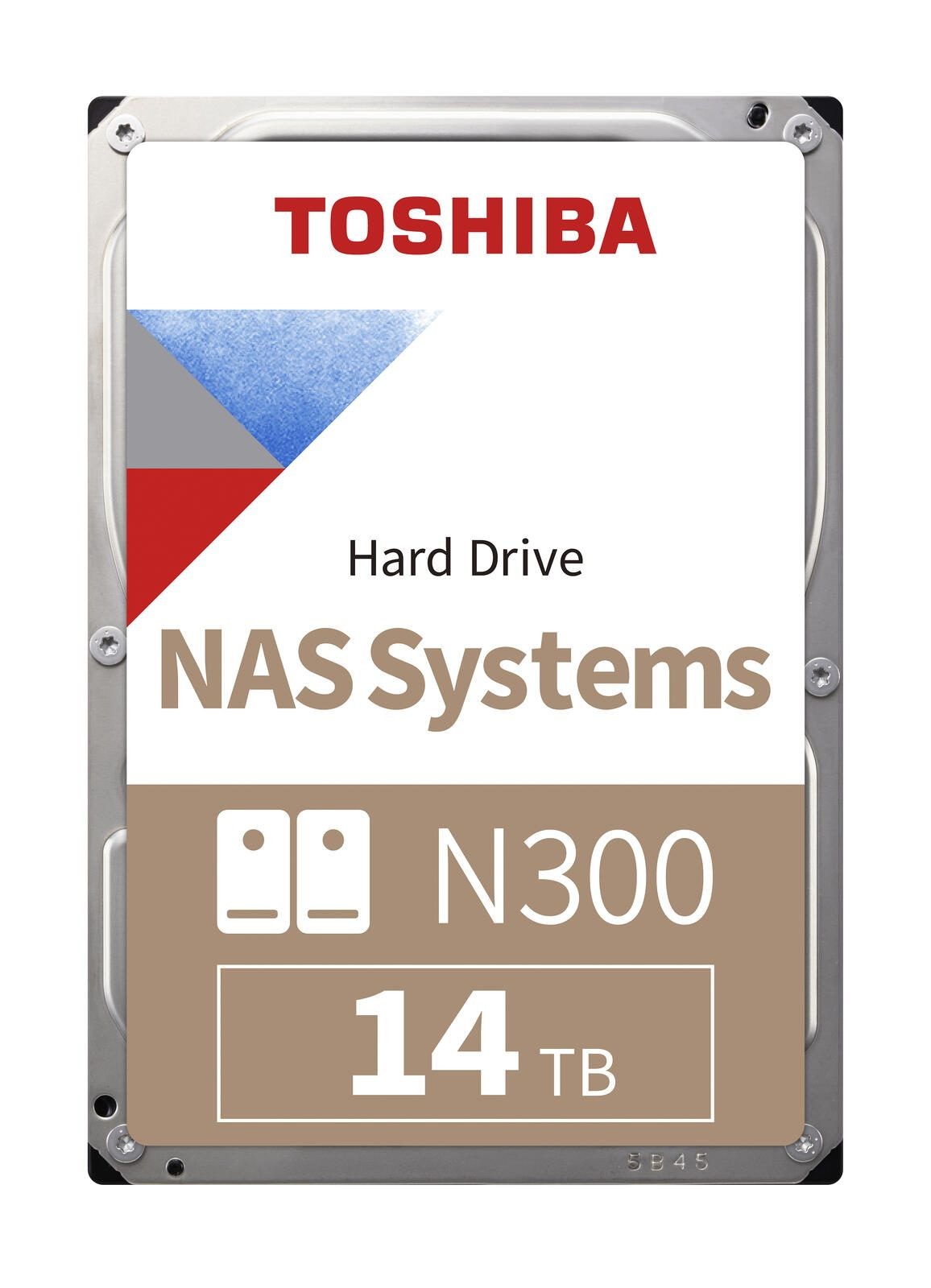 14TB NAS Toshiba N300 HDWG51EUZSVA 7200RPM 256MB 3,5" BULK