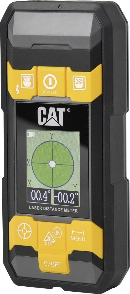 CAT 4in1 Laser-Entfernungsmesser incl. Kreuzlinienlaser 40m
