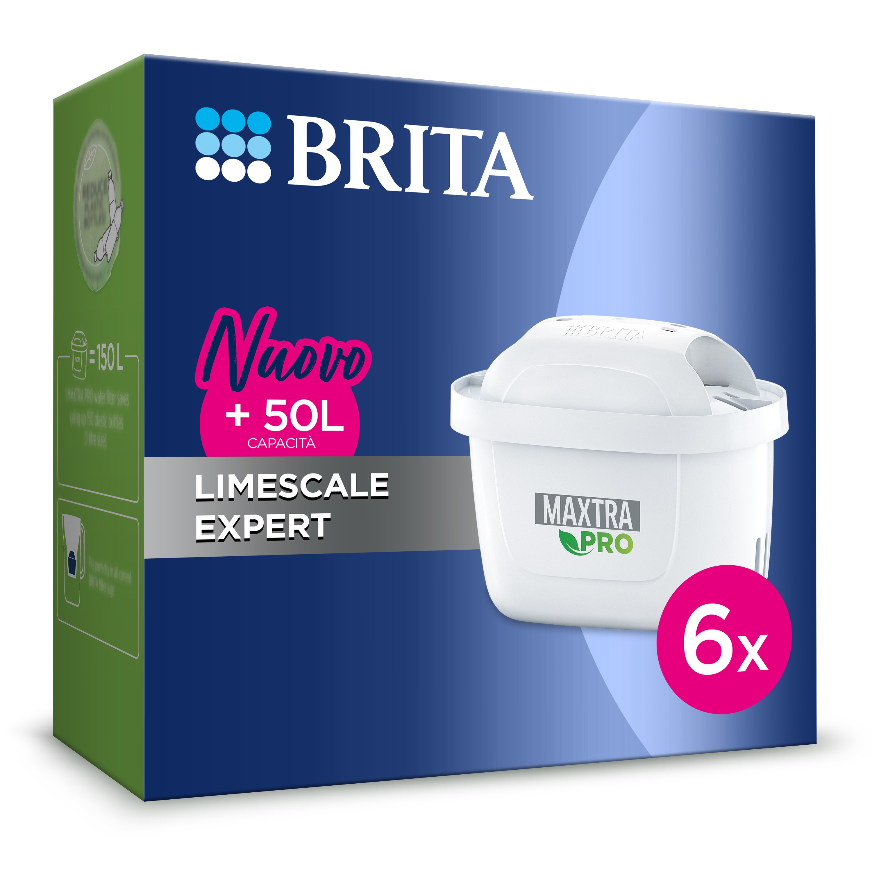 Brita Maxtra Pro 6 filters LIMESCALE EXPERT 4006387121983
