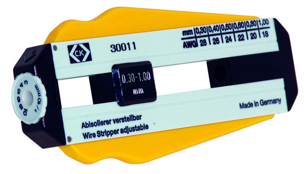 C.K 330011 Drahtabisolierer pour PVC-Drähte, PTFE-Drähte