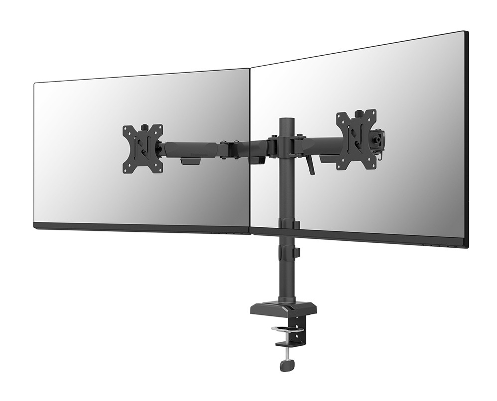 Neomounts DS60-600BL2 Monitor arm 10-32" - Quick-fix - 180°-stop -