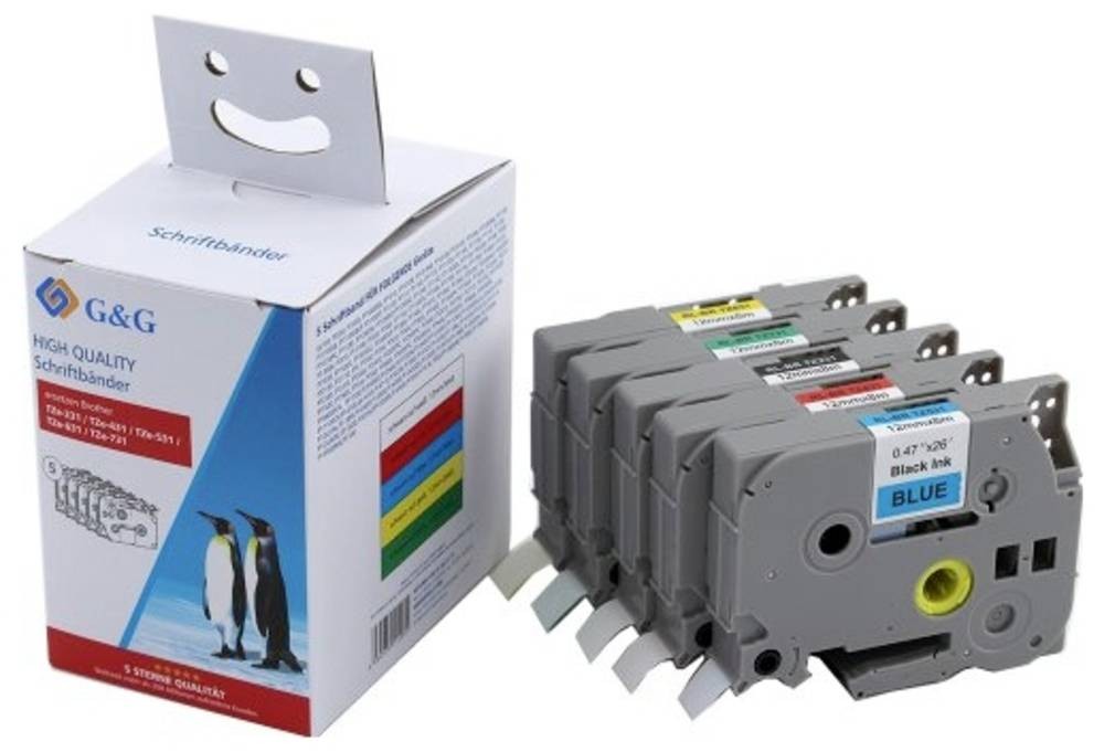 G&G 5T231M-5TD Blanc, Rouge, Bleu, Jaune, Vert - G&G 5T231M-5TD,