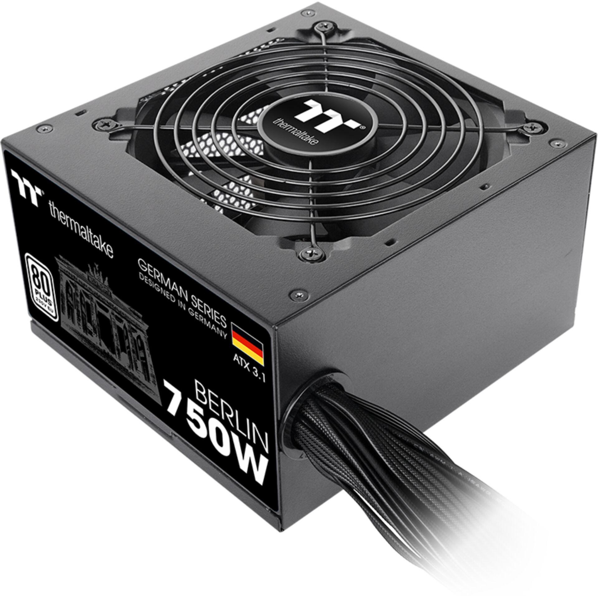 Thermaltake Berlin power supply unit 750 W 24-pin ATX ATX Black -