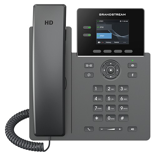 Grandstream Networks GRP2610P IP phone Black 2 lines TFT -