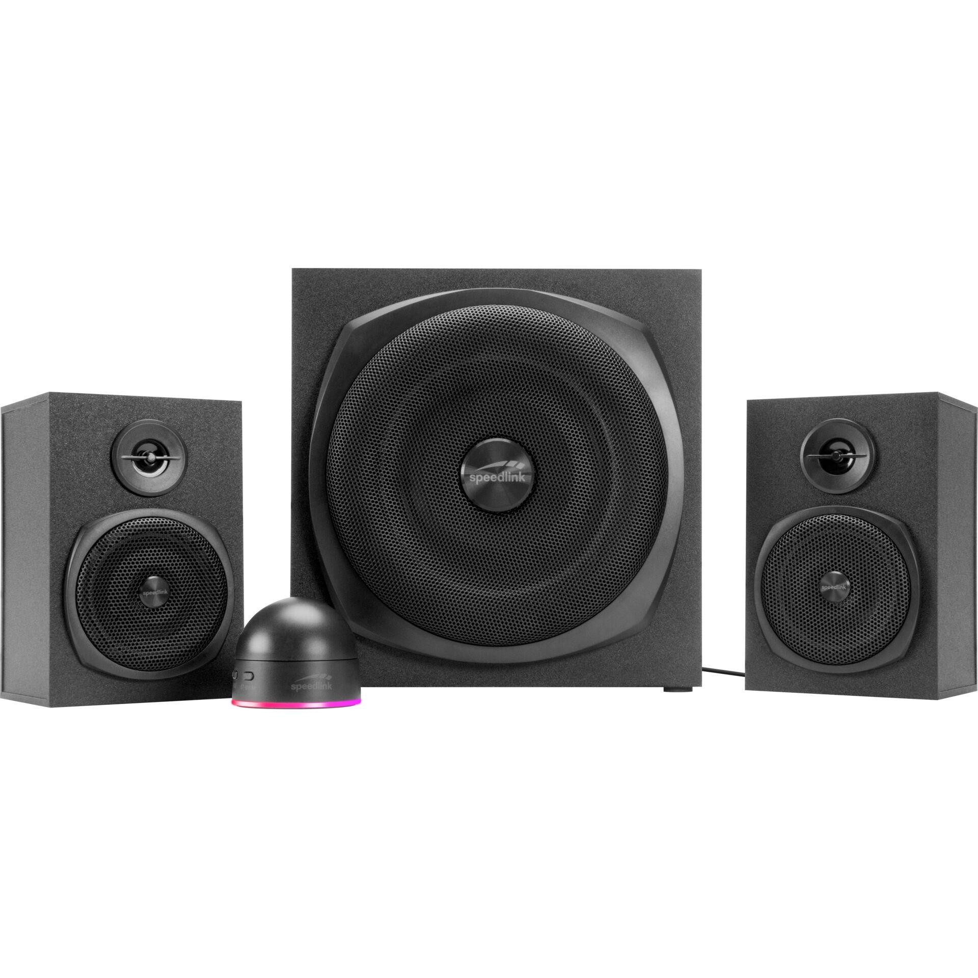 SPEEDLINK GRAVITY LT 2.1 speaker set 40 W Universal Black 2.1