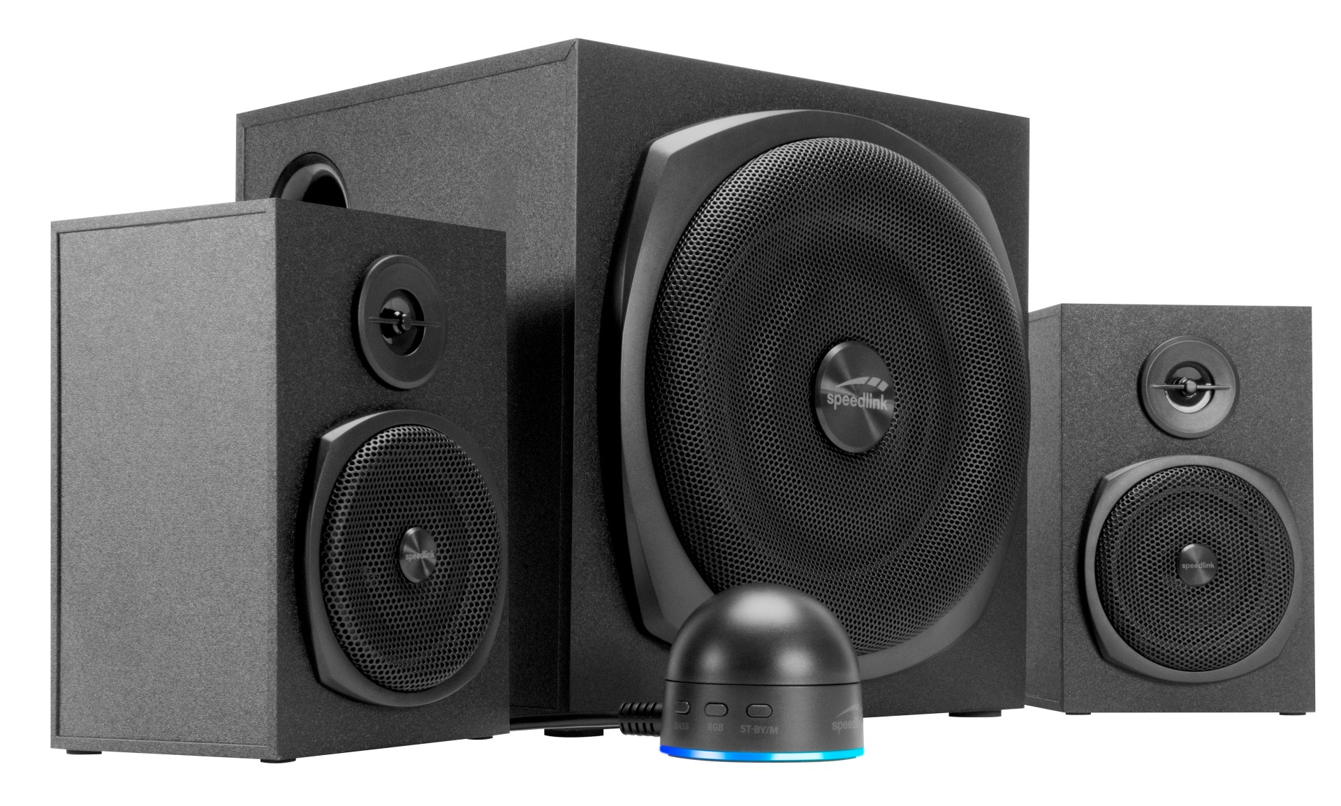 SPEEDLINK GRAVITY LT 2.1 set d'enceintes 40 W Universel Noir 2.1
