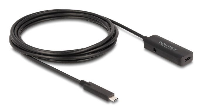 DeLOCK 80027 câble USB USB 3.2 Gen 2 (3.1 Gen 2) 3 m USB C Noir -