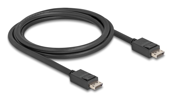 DeLOCK 81175 DisplayPort cable 1.8 m Black - DeLOCK 81175, 1.8 m,