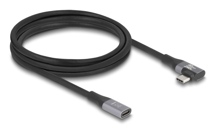 DeLOCK 81148 USB cable 2 m USB C Black - DeLOCK 81148, 2 m, USB C,