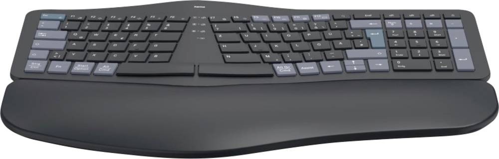 Hama WK-900 Bluetooth Tastatur Deutsch, QWERTZ Schwarz
