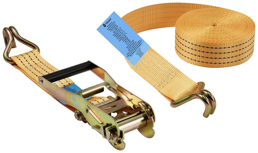 TOOLCRAFT TO-9614757 Zweiteiliger Spanngurt Zugkraft LC Niederzurren (
