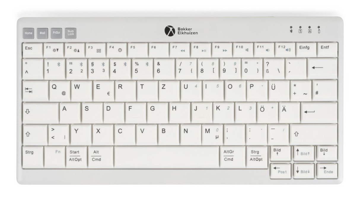 BakkerElkhuizen Tastatur UltraBoard 950 V2 Wireless (UK) retail