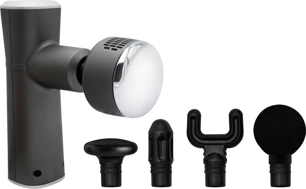 Lifenaxx LX-041 Massagegerät Schwarz, Silber (matt)
