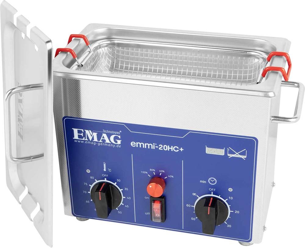 Emag Emmi-20HC Plus Ultrasonic cleaner Universal 120W 2.6l with