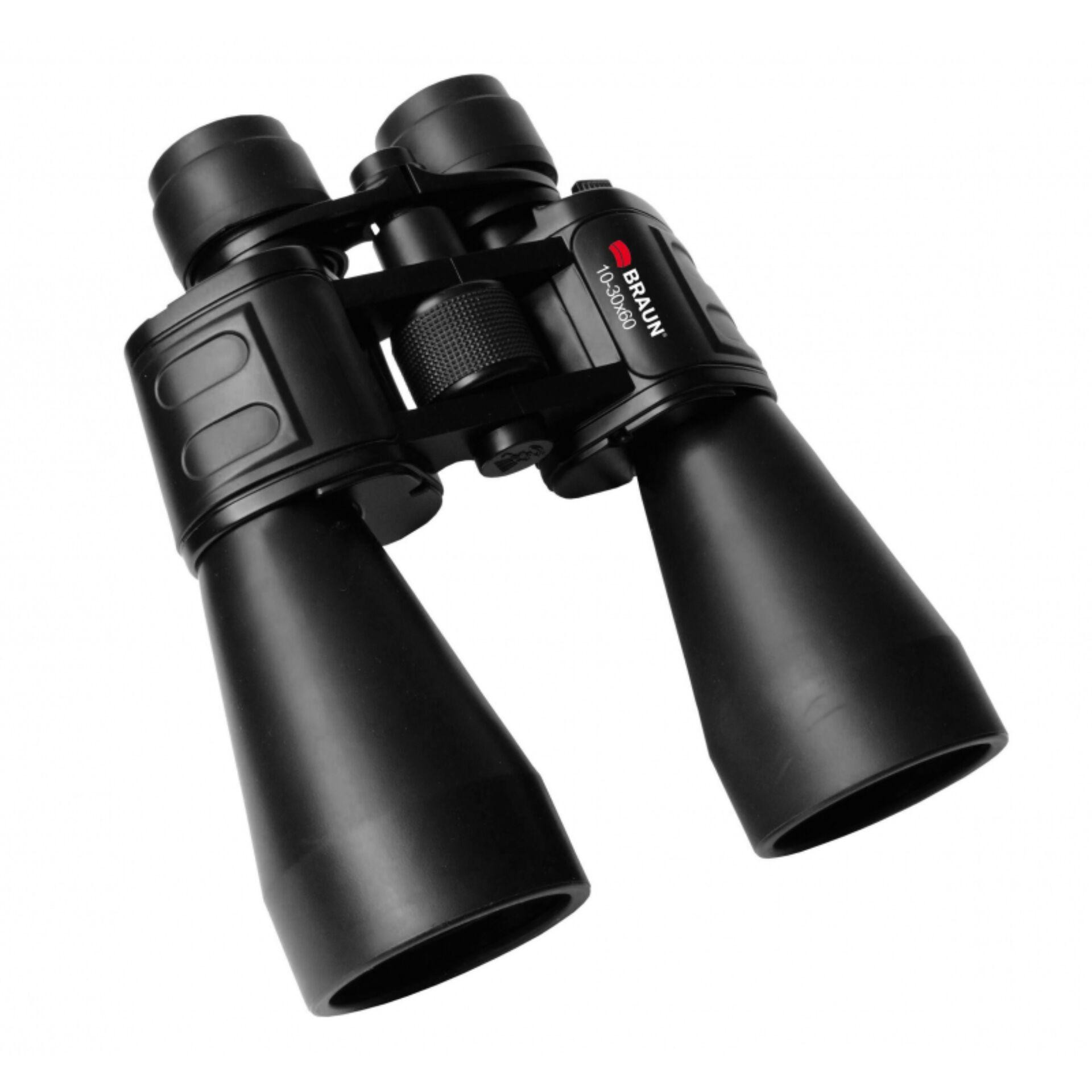 Braun Phototechnik Zoom-Fernglas 20117 10 - 30 x 60mm Porro Schwarz