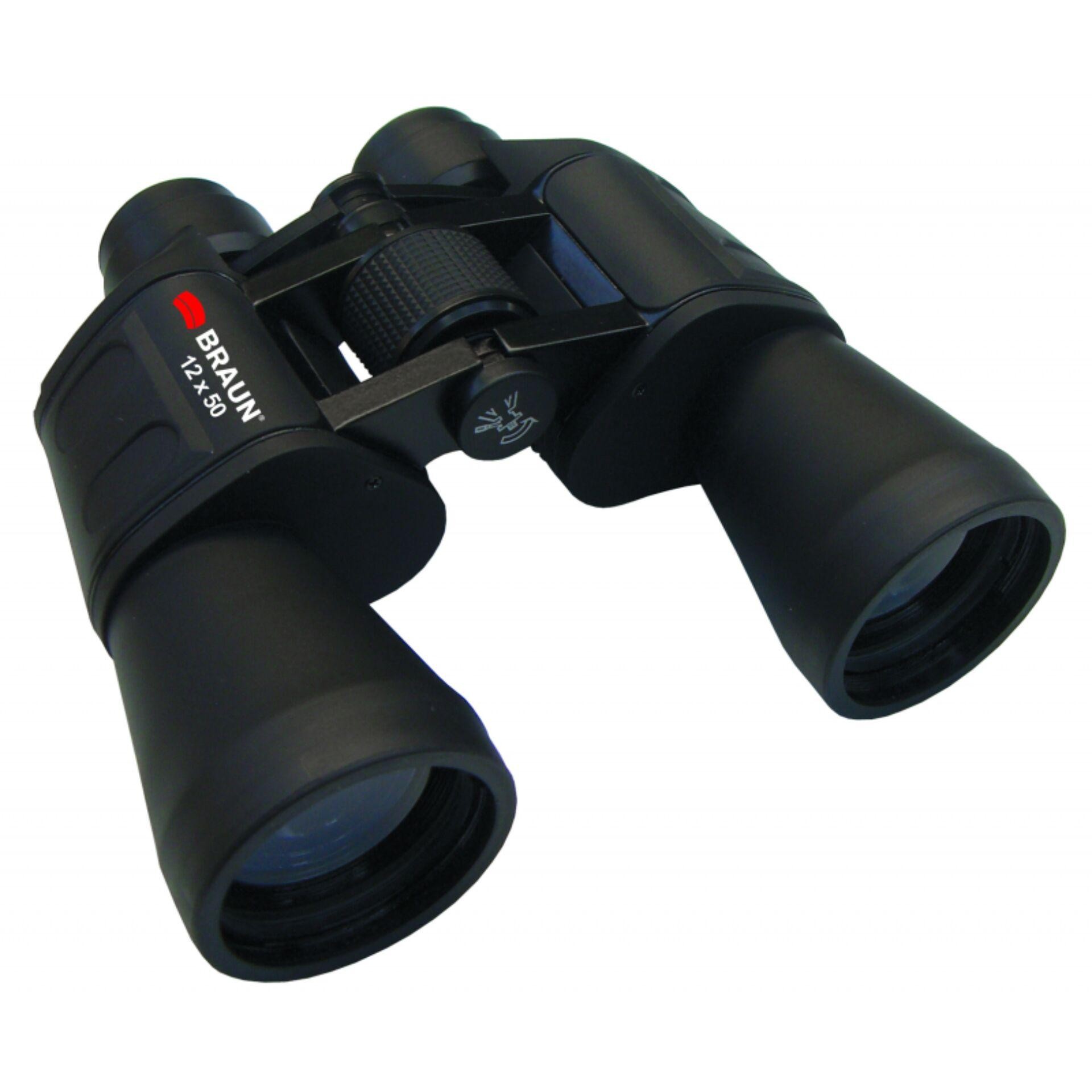 Braun 12x50 binocular BK-7 Porro Negro - Braun Binocular 12x50, BK-7