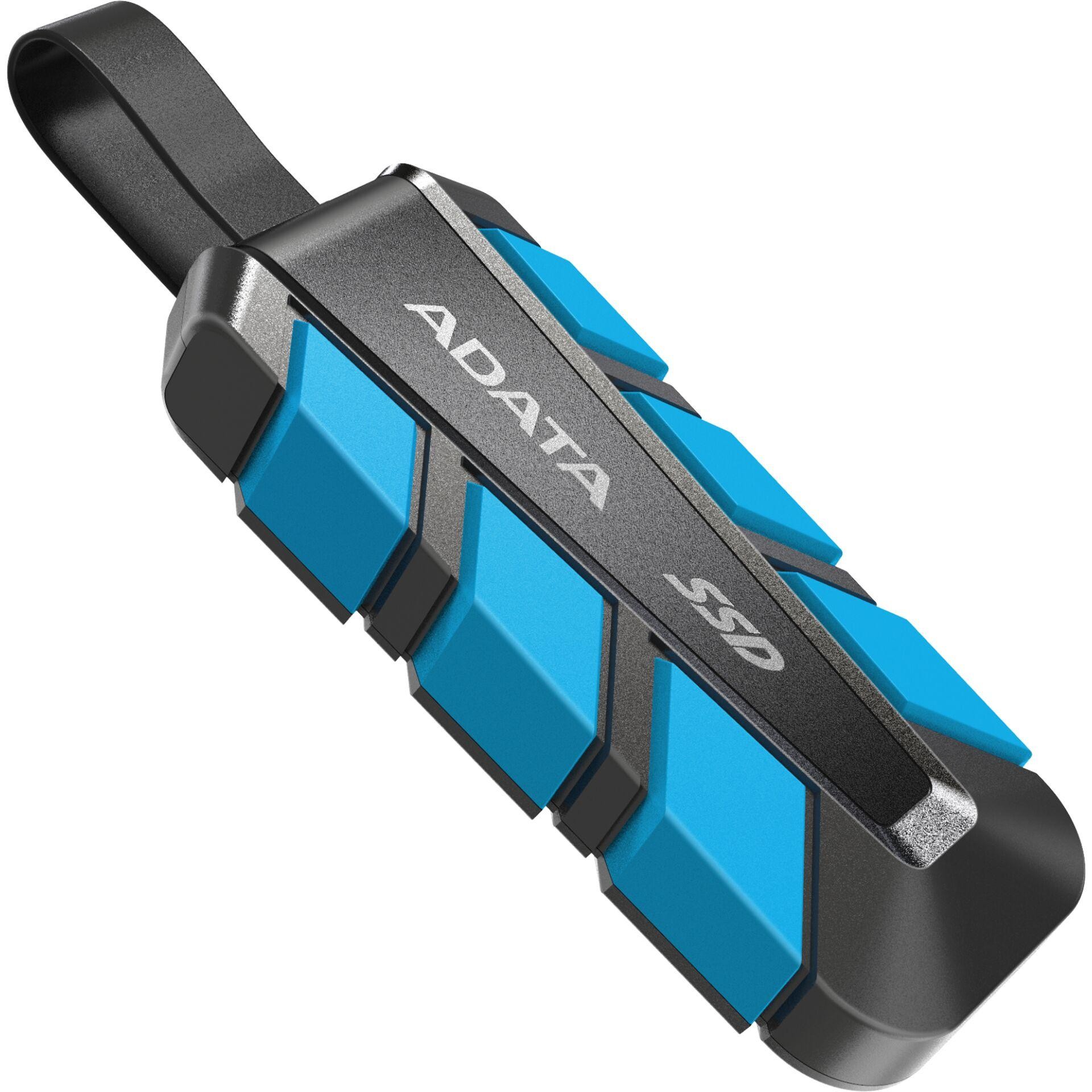 ADATA SC740 500 GB USB Type-C 3.2 Gen 2 (3.1 Gen 2) Black, Blue -