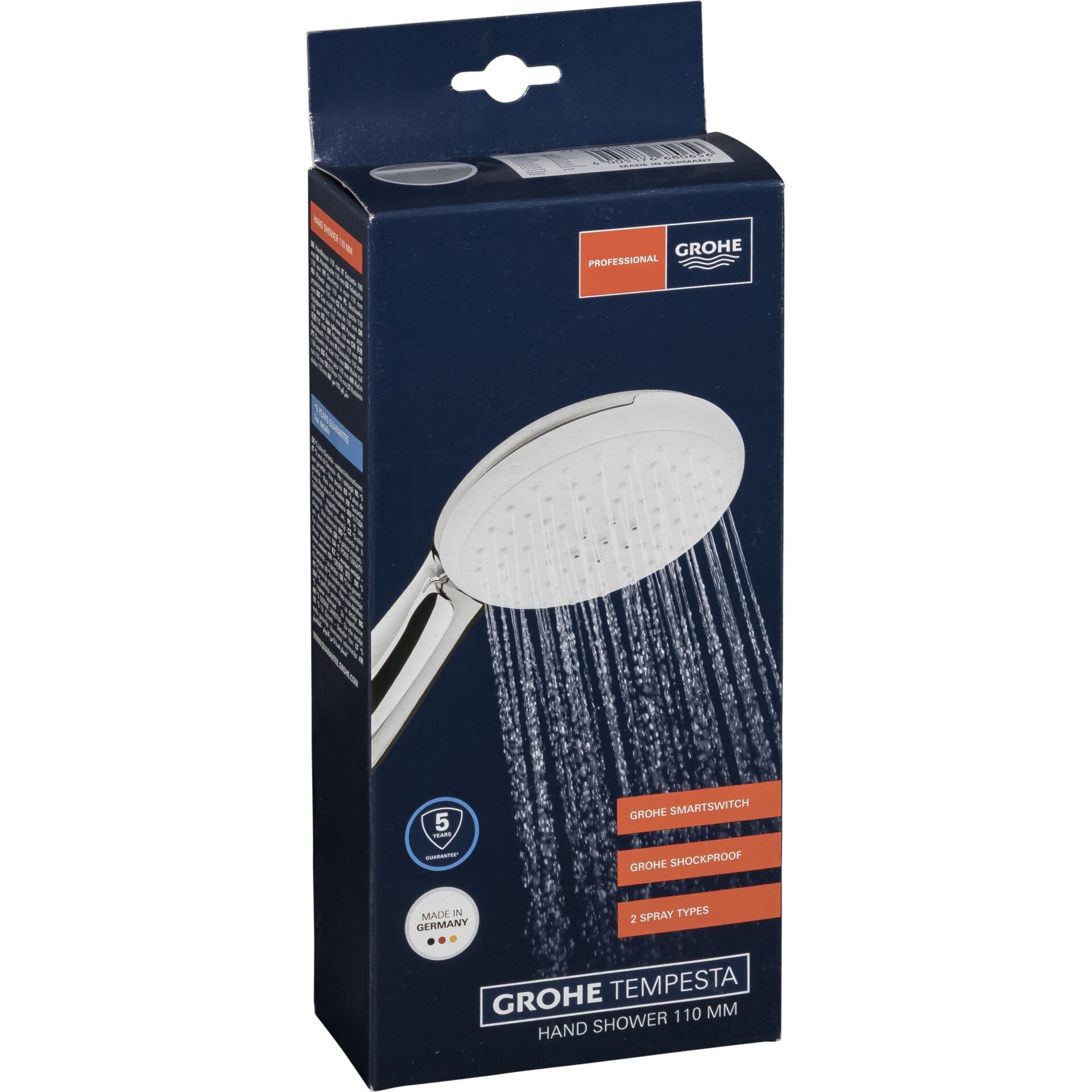Grohe Tempesta 110 Handbrause 2 Strahlarten